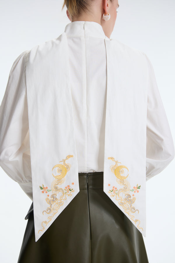 The Celestial Ribbon Blouse