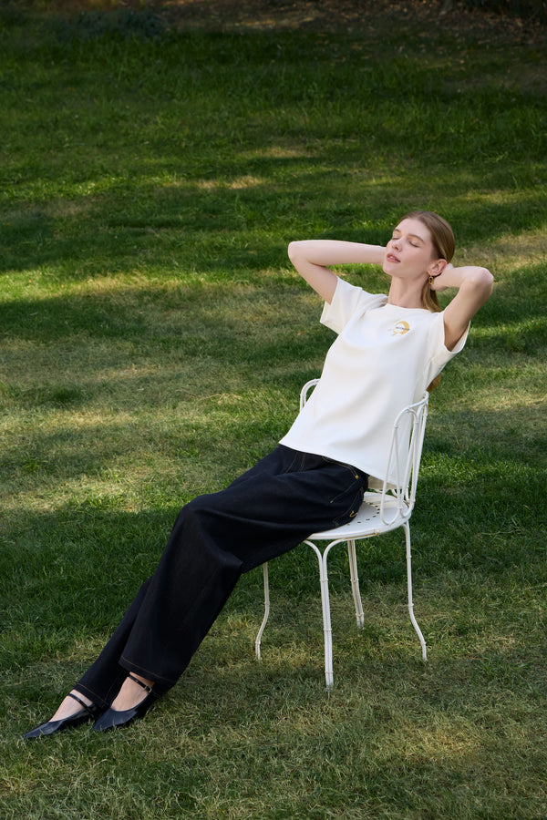 The LUNAR Embroidery T-Shirt