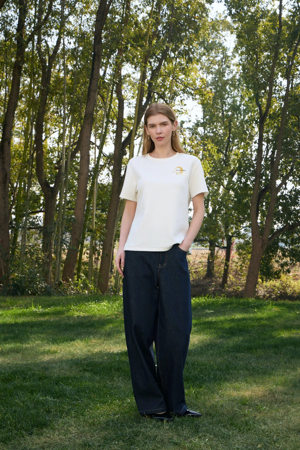 The LUNAR Embroidery T-Shirt