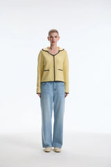The Gilded-Speckle Cashmere Blend Cardigan
