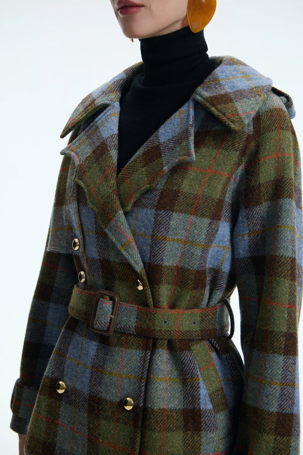 The Harris Tweed Modern Peacoat