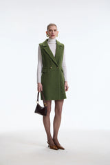 The Tailored Harris Tweed Cinched Vest